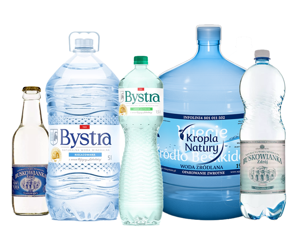 Woda butelkowana Aqua Serwis - profesjonalna dostawa wody Kielce